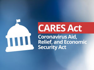 The Cares Act graphic