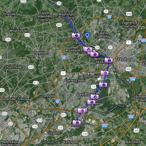 lower bucks county flora and fauna distribution map