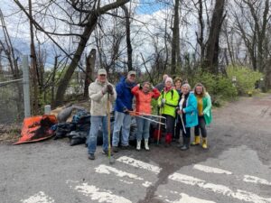 Delaware Canal Clean-up Day 2022