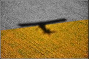 aerial photography shadow