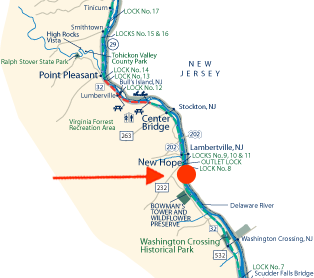 Towpath Mileage Chart