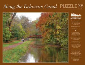 Picture of Along the Delaware Canal Puzzle