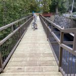 New walkway on the Tinicum Aqueduct